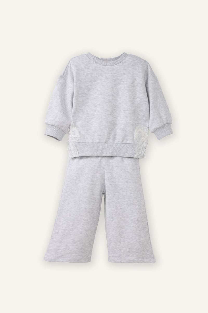 DeFacto Grey BabyGirl Baby Girl 2 Piece Set Casual - Image 1
